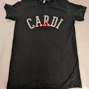 Cardi B Tee - Understated Graphic for A Larger than Life Performer Medium